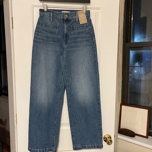 Madewell Emmett Wide-Leg Jean: Patch Pocket Edition
